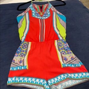 Multi-colored romper from VICI
